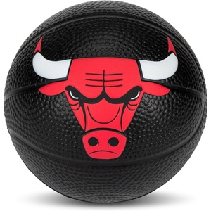 image:imageFranklin Sports Kids NBA Mini Foam Basketball  55 Inch Soft Toy Basketball for Indoor or Mini Over the Door HoopsChicago Bulls