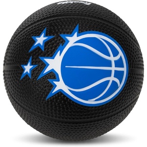 image:imageFranklin Sports Kids NBA Mini Foam Basketball  55 Inch Soft Toy Basketball for Indoor or Mini Over the Door HoopsOrlando Magic