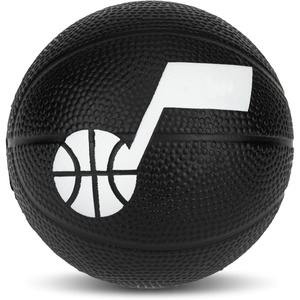 image:imageFranklin Sports Kids NBA Mini Foam Basketball  55 Inch Soft Toy Basketball for Indoor or Mini Over the Door HoopsUtah Jazz 2