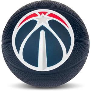 image:imageFranklin Sports Kids NBA Mini Foam Basketball  55 Inch Soft Toy Basketball for Indoor or Mini Over the Door HoopsWashington Wizards