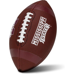 image:imageFranklin Sports Kids NCAA Youth Football  Official College Team Football with Team Logos  Junior SizeMississippi State Bulldogs