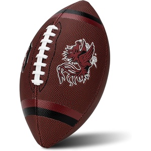 image:imageFranklin Sports Kids NCAA Youth Football  Official College Team Football with Team Logos  Junior SizeSouth Carolina Gamecocks