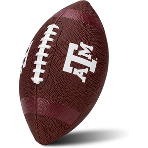 image:imageFranklin Sports Kids NCAA Youth Football  Official College Team Football with Team Logos  Junior SizeTexas AM Aggies