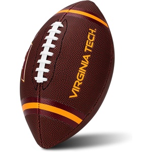 image:imageFranklin Sports Kids NCAA Youth Football  Official College Team Football with Team Logos  Junior SizeVirginia Tech Hokies