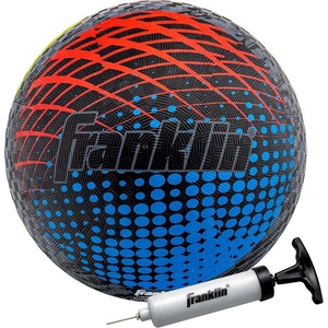 image:imageFranklin Sports Kids Playground Balls  Rubber Kickballs  Playground Balls For Kids  Great for Dodgeball Kickball 4 Square  Schoolyard Games  85 Diameter1 Ball  Mystic