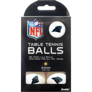 image:imageFranklin Sports Licensed Table Tennis Balls  NFL Table Tennis Balls  Official Team Logos and Colors  Fun Tailgate AccessoriesCarolina Panthers
