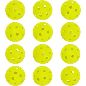 image:imageFranklin Sports Mini Training Pickleballs  165 Inch Practice Pickleballs  Indoor  Outdoor Balls for Speed Control  Accuracy Training  Yellow  12 Pack