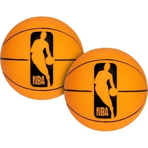 image:imageFranklin Sports NBA 5 Foam Basketball  2 Mini Soft Foam Youth Basketballs  Indoor  Outdoor Toy Basketballs for Kids  Perfect Mini Hoop Ball  2 Pack  OrangeOrange