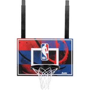 image:imageFranklin Sports NBA GrowwithMe Kids Mini Basketball Hoop Set  Over the Door Indoor Hoop for Kids  Includes 1 Adjustable Height Basket 1 Mini Youth Basketball  Air Pump  Ages 3