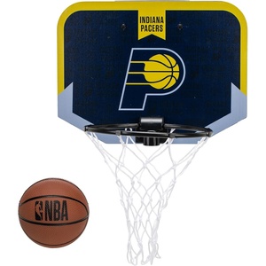 image:imageFranklin Sports NBA Team Over The Door Basketball Hoop  Kids Indoor Mini Basketball Hoop with Basketball  NBA Fan Shop Mini Hoop for Bedroom amp OfficeIndiana Pacers
