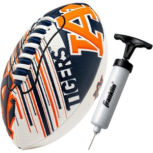 image:imageFranklin Sports NCAA Football  Youth Mini Football  85 SPACELACE Easy Grip Texture  Perfect for KidsAuburn Tigers
