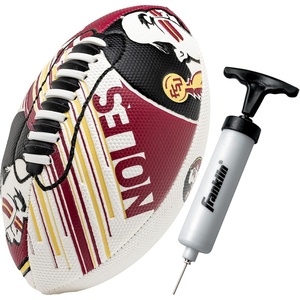 image:imageFranklin Sports NCAA Football  Youth Mini Football  85 SPACELACE Easy Grip Texture  Perfect for KidsFlorida State Seminoles