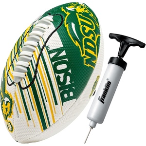 image:imageFranklin Sports NCAA Football  Youth Mini Football  85 SPACELACE Easy Grip Texture  Perfect for KidsN Dakota State Bison