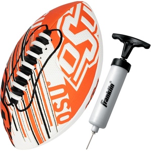 image:imageFranklin Sports NCAA Football  Youth Mini Football  85 SPACELACE Easy Grip Texture  Perfect for KidsOklahoma State Cowboys