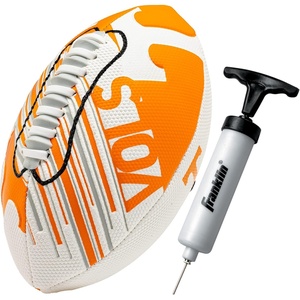 image:imageFranklin Sports NCAA Football  Youth Mini Football  85 SPACELACE Easy Grip Texture  Perfect for KidsTennessee Volunteers