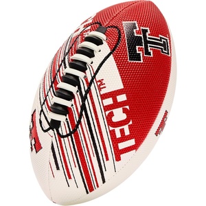 image:imageFranklin Sports NCAA Football  Youth Mini Football  85 SPACELACE Easy Grip Texture  Perfect for KidsTexas Tech Red Raiders