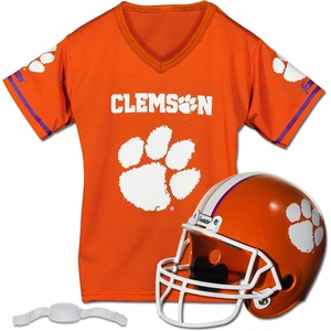 image:imageFranklin Sports NCAA Kids College Football Helmet  Jersey Sets  NCAA Team Youth Football Helmet  Uniform Costume SetClemson Tigers