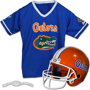 image:imageFranklin Sports NCAA Kids College Football Helmet  Jersey Sets  NCAA Team Youth Football Helmet  Uniform Costume SetFlorida Gators