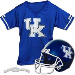 image:imageFranklin Sports NCAA Kids College Football Helmet  Jersey Sets  NCAA Team Youth Football Helmet  Uniform Costume SetKentucky Wildcats