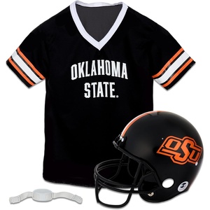image:imageFranklin Sports NCAA Kids College Football Helmet  Jersey Sets  NCAA Team Youth Football Helmet  Uniform Costume SetOklahoma State Cowboys