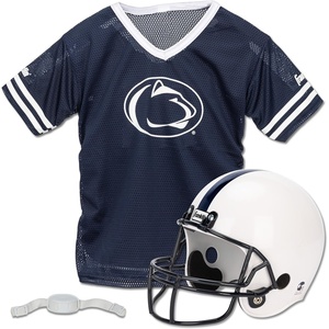 image:imageFranklin Sports NCAA Kids College Football Helmet  Jersey Sets  NCAA Team Youth Football Helmet  Uniform Costume SetPenn State