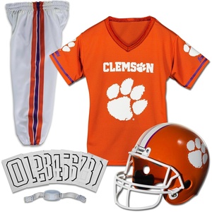 image:imageFranklin Sports NCAA Kids Football Uniform Sets  College Football Jersey Helmet  Pants for Boys  Girls  NCAA OfficialClemson Tigers