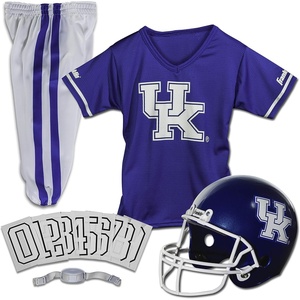 image:imageFranklin Sports NCAA Kids Football Uniform Sets  College Football Jersey Helmet  Pants for Boys  Girls  NCAA OfficialKentucky Wildcats