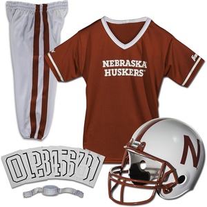 image:imageFranklin Sports NCAA Kids Football Uniform Sets  College Football Jersey Helmet  Pants for Boys  Girls  NCAA OfficialNebraska Cornhuskers