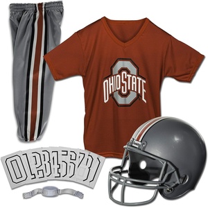 image:imageFranklin Sports NCAA Kids Football Uniform Sets  College Football Jersey Helmet  Pants for Boys  Girls  NCAA OfficialOhio State Buckeyes