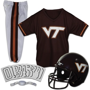 image:imageFranklin Sports NCAA Kids Football Uniform Sets  College Football Jersey Helmet  Pants for Boys  Girls  NCAA OfficialVirginia Tech Hokies