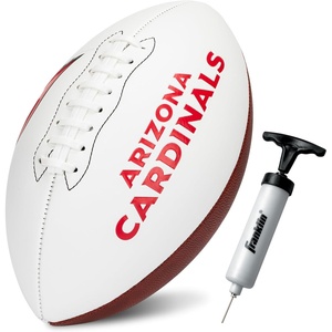 image:imageFranklin Sports NFL Autograph Football  Official Size White Panel Souvenir Football for Autographs  Signatures  NFL Team Fan Shop MemorabiliaArizona Cardinals