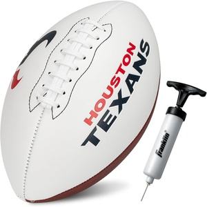 image:imageFranklin Sports NFL Autograph Football  Official Size White Panel Souvenir Football for Autographs  Signatures  NFL Team Fan Shop MemorabiliaHouston Texans