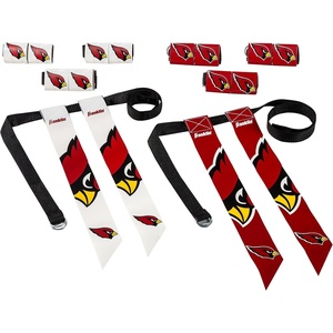 image:imageFranklin Sports NFL Team Flag Football Sets  Belts  Flags  Kids  Adults  Fits Up to 36 Waist  NFL LicensedArizona Cardinals