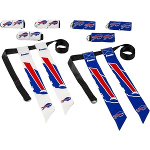 image:imageFranklin Sports NFL Team Flag Football Sets  Belts  Flags  Kids  Adults  Fits Up to 36 Waist  NFL LicensedBuffalo Bills