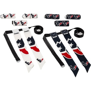 image:imageFranklin Sports NFL Team Flag Football Sets  Belts  Flags  Kids  Adults  Fits Up to 36 Waist  NFL LicensedHouston Texans