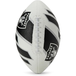 image:imageFranklin Sports NFL Team Footballs  Rubber Youth Mini Balls for All Teams  Kids 85 Football  Air Pump Sets  Official NFL LicensedLas Vegas Raiders