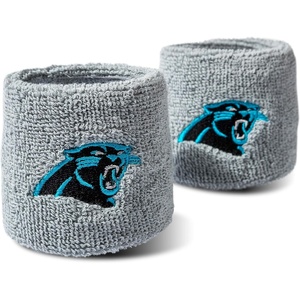image:imageFranklin Sports NFL Team Logo Wristbands  Pair of Youth Wristbands for Costumes and UniformsCarolina Panthers