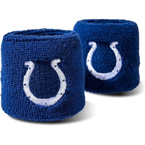 image:imageFranklin Sports NFL Team Logo Wristbands  Pair of Youth Wristbands for Costumes and UniformsIndianapolis Colts
