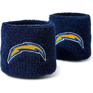 image:imageFranklin Sports NFL Team Logo Wristbands  Pair of Youth Wristbands for Costumes and UniformsLos Angeles Chargers