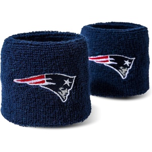 image:imageFranklin Sports NFL Team Logo Wristbands  Pair of Youth Wristbands for Costumes and UniformsNew England Patriots
