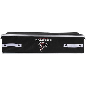 image:imageFranklin Sports NFL Under Bed Storage Bins  Folding Organizer Containers  NFL Team Office Bedroom  Living Room DcorAtlanta Falcons