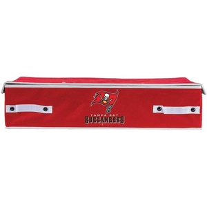 image:imageFranklin Sports NFL Under Bed Storage Bins  Folding Organizer Containers  NFL Team Office Bedroom  Living Room DcorTampa Bay Buccaneers