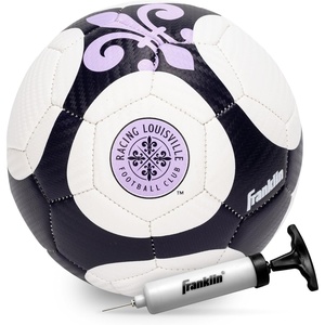 image:imageFranklin Sports NWSL Team Soccer Balls  Soccer Balls for Kids  Adults  Boys  Girls Soccer Balls  Official NWSL Team Soccer Ball  Available in Official Size 5 or Mini Size 1Racing Louisville FC