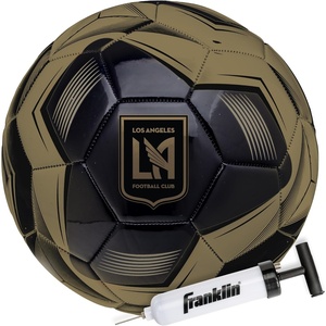 image:imageFranklin Sports Official MLS Team Soccer Balls  Official Size 5 Soccer Balls  Regulation Size  Weight Soccer Ball for Kids  Adults  Boys  Girls Soccer Ball  Air Pump IncludedLos Angeles Football Club 2