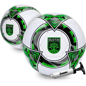 image:imageFranklin Sports Official MLS Team Soccer Balls  Official Size 5 Soccer Balls  Regulation Size  Weight Soccer Ball for Kids  Adults  Boys  Girls Soccer Ball  Air Pump IncludedAustin FC