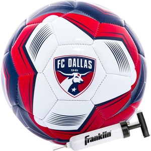 image:imageFranklin Sports Official MLS Team Soccer Balls  Official Size 5 Soccer Balls  Regulation Size  Weight Soccer Ball for Kids  Adults  Boys  Girls Soccer Ball  Air Pump IncludedFootball Club of Dallas 2