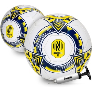 image:imageFranklin Sports Official MLS Team Soccer Balls  Official Size 5 Soccer Balls  Regulation Size  Weight Soccer Ball for Kids  Adults  Boys  Girls Soccer Ball  Air Pump IncludedNashville FC