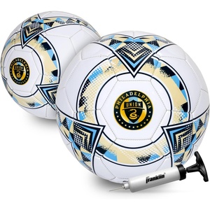 image:imageFranklin Sports Official MLS Team Soccer Balls  Official Size 5 Soccer Balls  Regulation Size  Weight Soccer Ball for Kids  Adults  Boys  Girls Soccer Ball  Air Pump IncludedPhiladelphia Union
