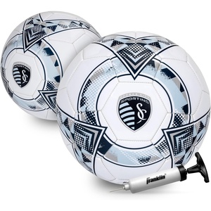 image:imageFranklin Sports Official MLS Team Soccer Balls  Official Size 5 Soccer Balls  Regulation Size  Weight Soccer Ball for Kids  Adults  Boys  Girls Soccer Ball  Air Pump IncludedSporting Kansas City