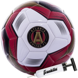 image:imageFranklin Sports Official MLS Team Soccer Balls  Official Size 5 Soccer Balls  Regulation Size  Weight Soccer Ball for Kids  Adults  Boys  Girls Soccer Ball  Air Pump IncludedAtlanta United FC 2